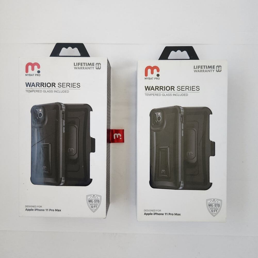 2 Warrior iphone 11 pro max 11 phone cases NEW IN BOX